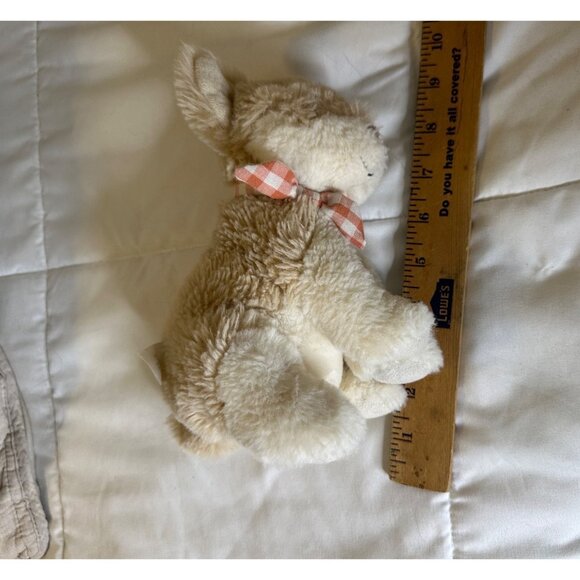 Mon Ami Designs Tiny Lou Plush Tan Chihuahua puppy dog stuffed animal toy  bow - Picture 5 of 13